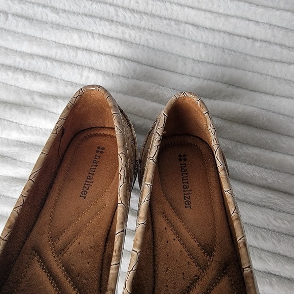 Naturalizer Carleen Loafers Women’s 8M Faux‎ Croc Embossed Comfort Slip On Shoes - Picture 6 of 11